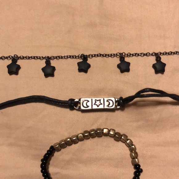 Hot Topic Jewelry Set Of 3 Bracelets Poshmark